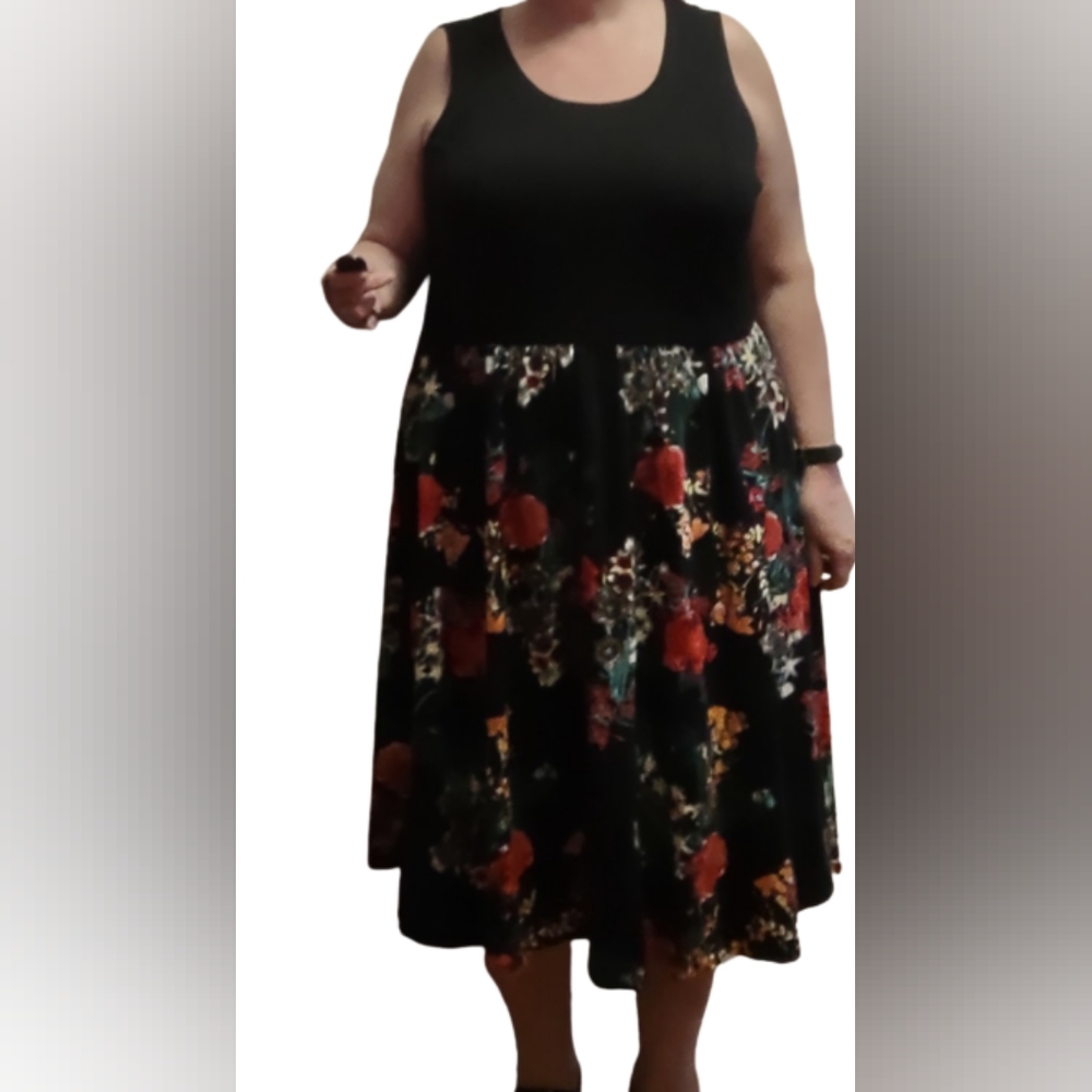 Asos Curve size 22 floral print dress